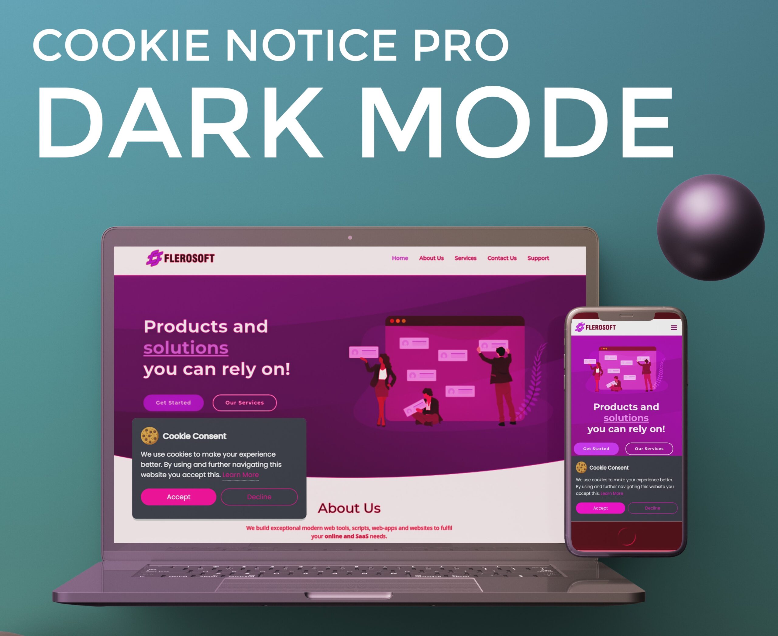 Cookie Notice Pro - Dark Mode