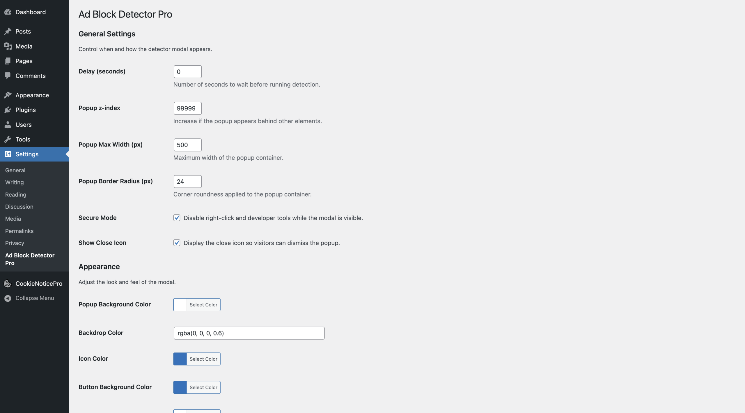 Ad Block Detector Pro - WordPress Plugin